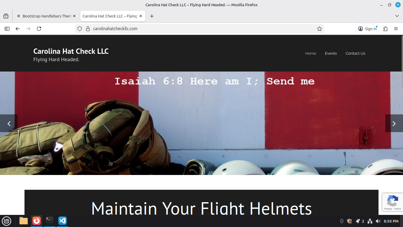 Innovative Flight Helmet Service